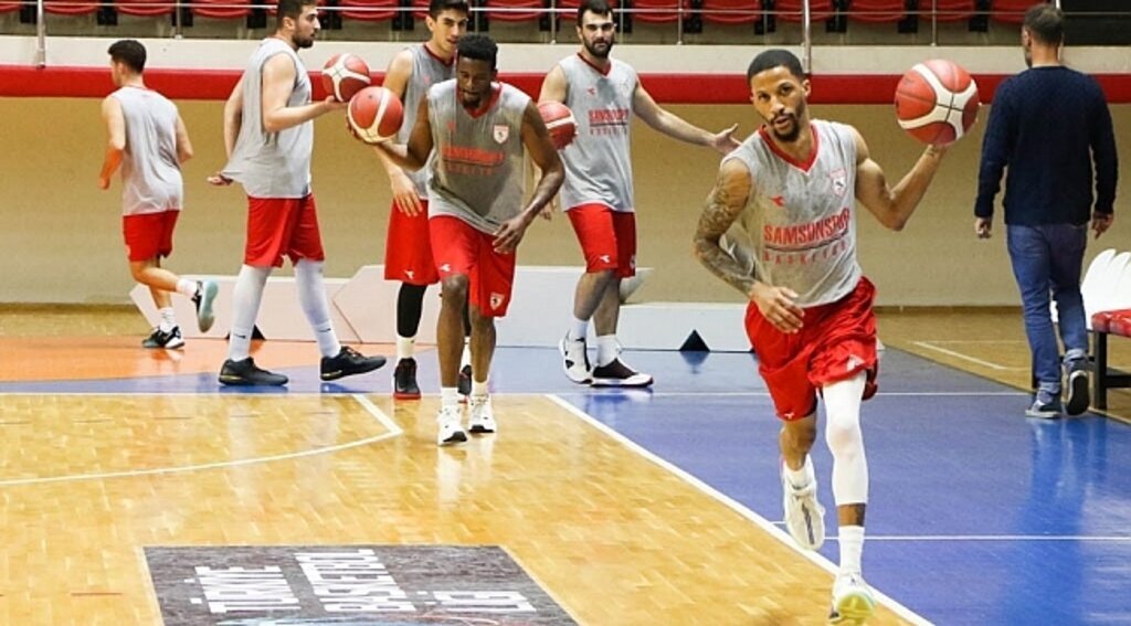 Samsunspor Basketbol takımı hazırlıklarını sürdürdü