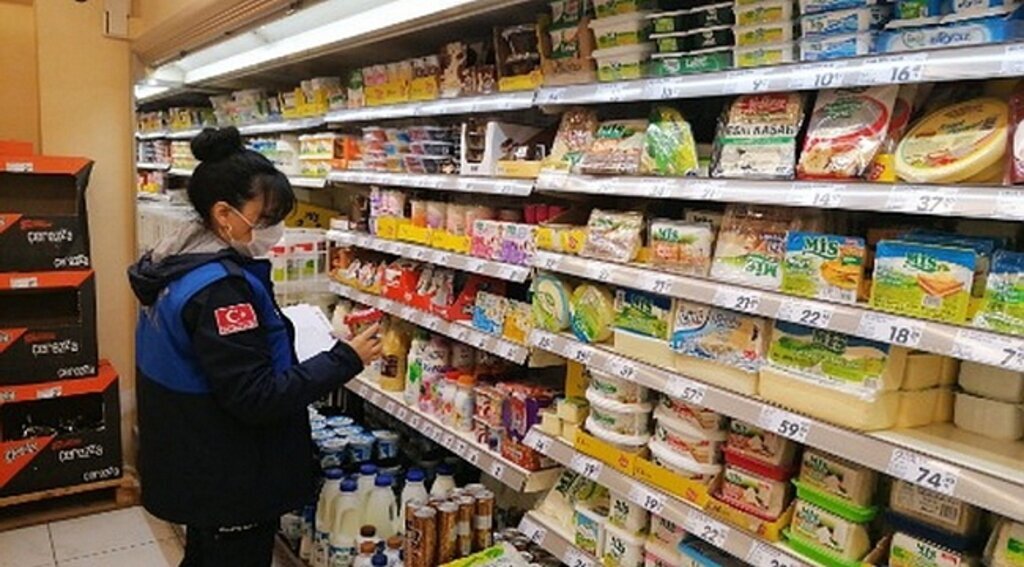 İlkadım'da zincir marketlerde fiyat denetimi
