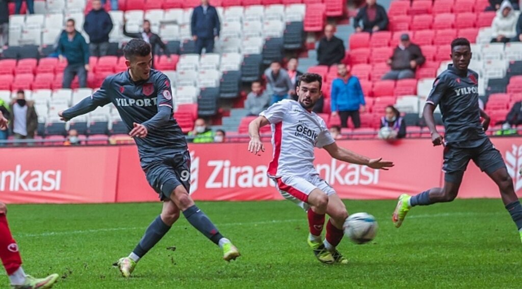Samsunspor'dan kupa maçında gol yağmuru