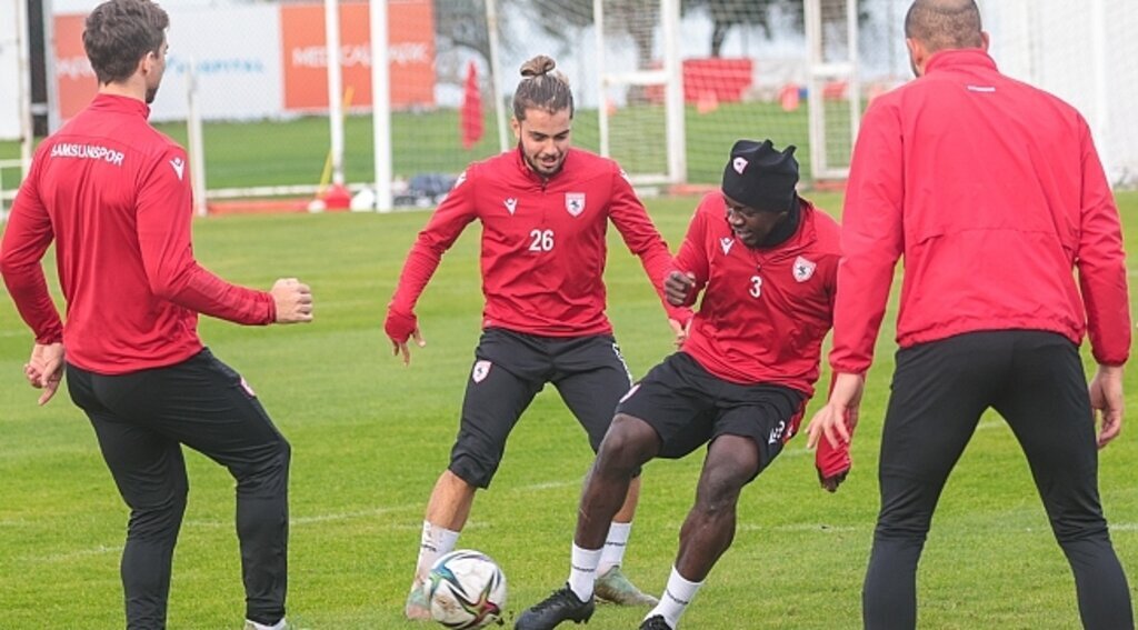 Samsunspor MKE Ankaragücü maçına hazır