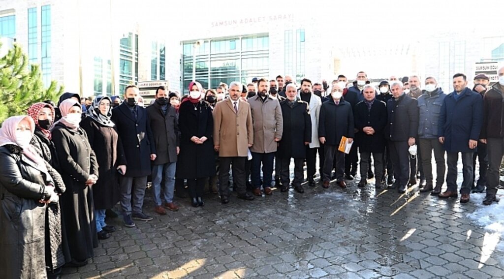 AK Parti Samsun'dan Cumhurbaşkanı Erdoğan'a hakarete suç duyurusu