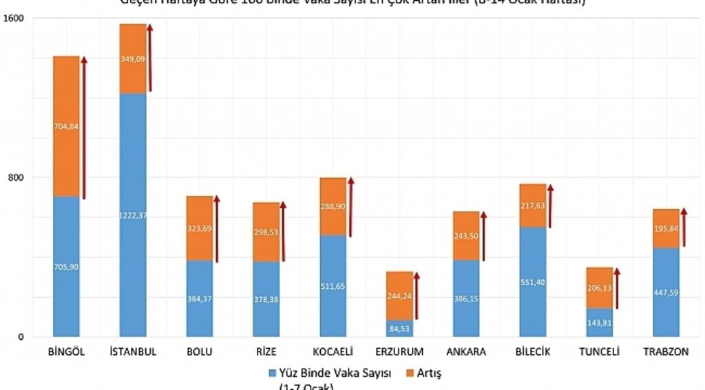 Bakan Koca vaka sayıları en çok artan illeri açıkladı
