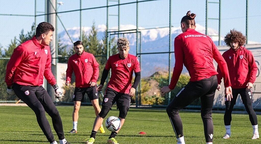 Samsunspor Balıkesirspor maçına hazır