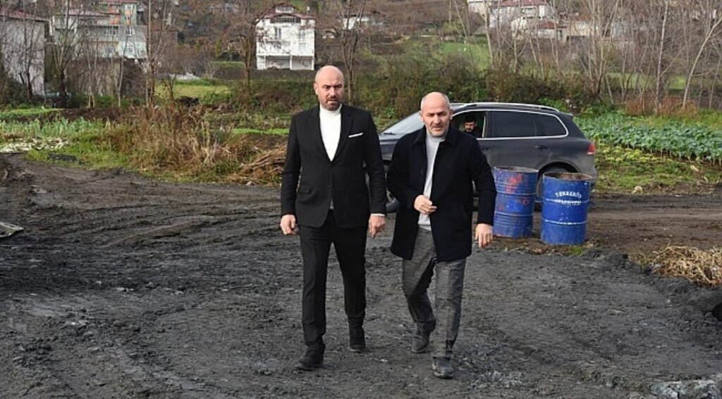 Tekkeköy'de alt yapı çalışmaları devam ediyor