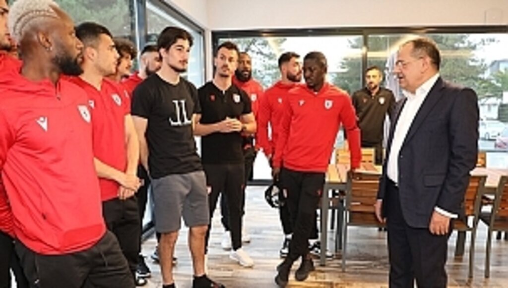 Başkan Demir Samsunspor’u deplasmana uğurladı