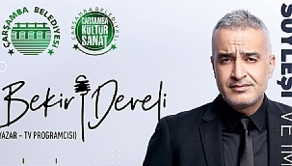 Bekir Develi Çarşambalı sevenleriyle buluşuyor