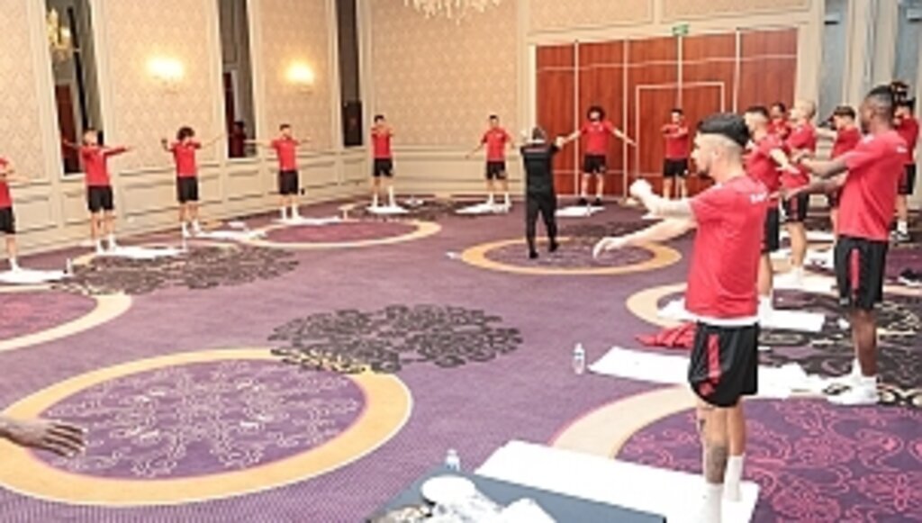 Samsunspor Ümraniyespor maçı hazırlıklarını tamamladı