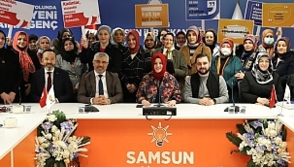 AK Parti Samsun '8 Mart Dünya Kadınlar Günü'nü kutladı