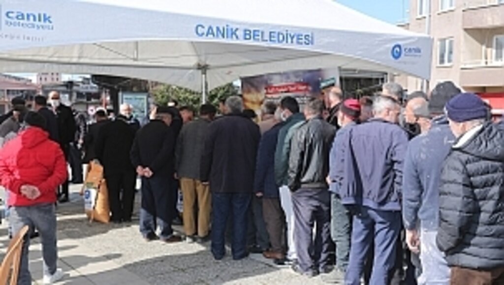 Canik Belediyesi'nden üreticiye %100 destek