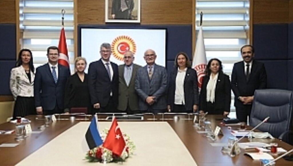 Milletvekili Yılmaz Estonya heyetini ağırladı