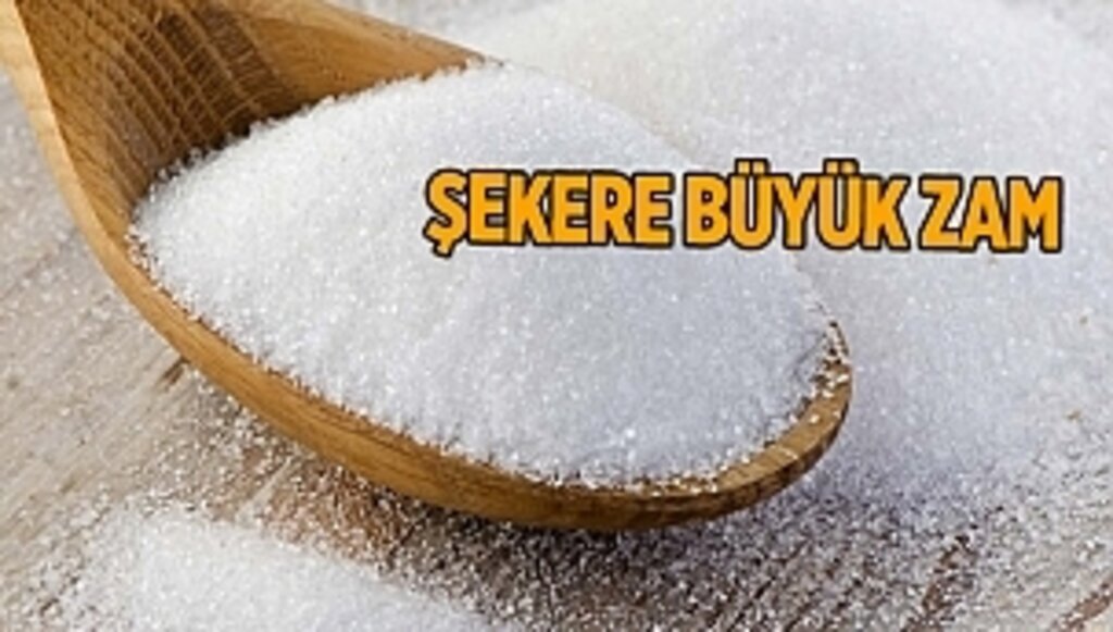 Şekere büyük zam