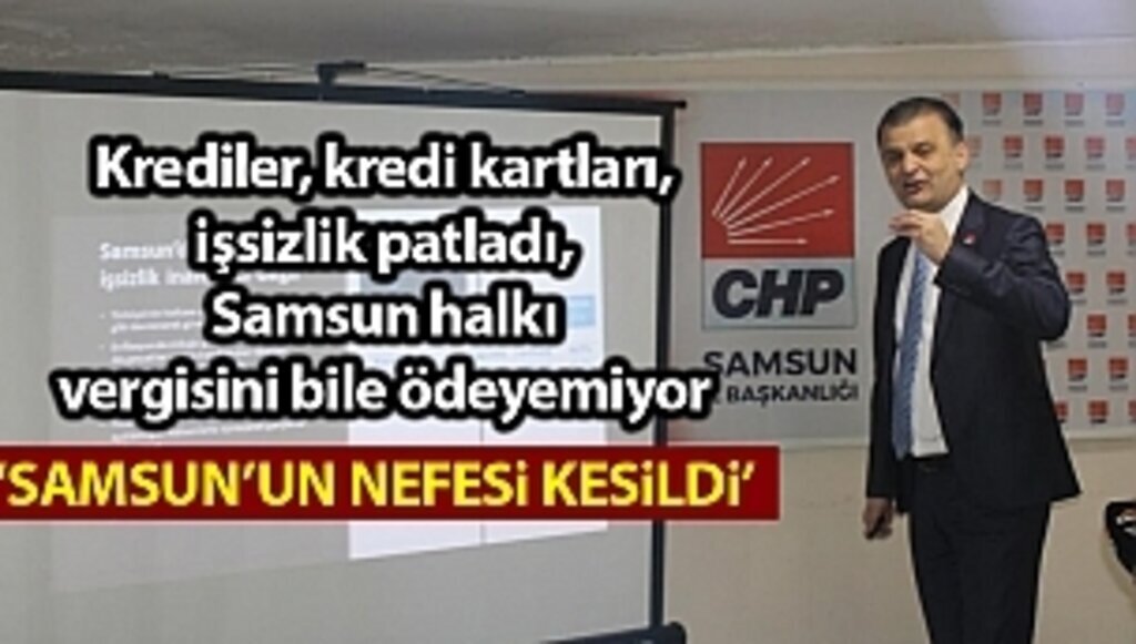 Krediler, kredi kartları, işsizlik patladı, Samsun halkı vergisini bile ödeyemiyor