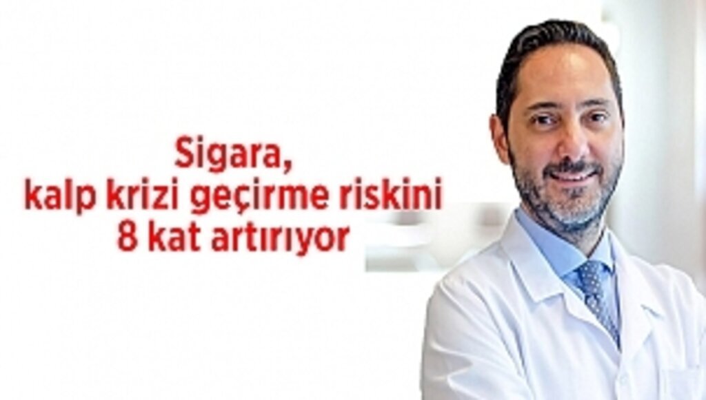 Sigara, kalp krizi geçirme riskini 8 kat artırıyor