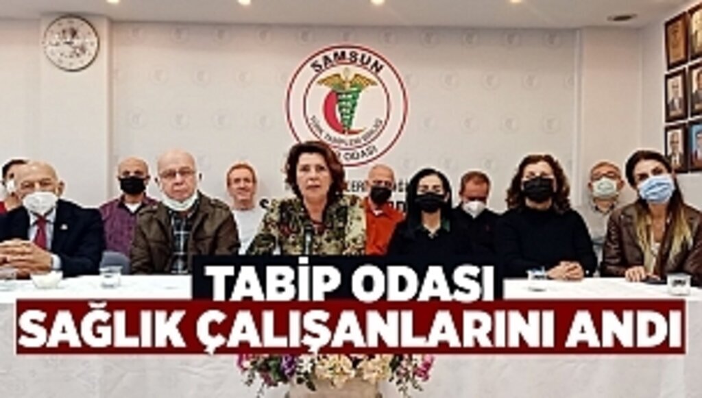 Tabip Odası sağlık çalışanlarını andı