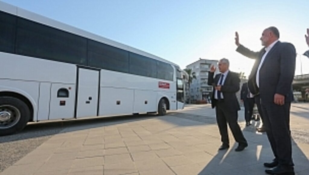 Başkan Sandıkçı öğrencileri Çanakkale'ye uğurladı