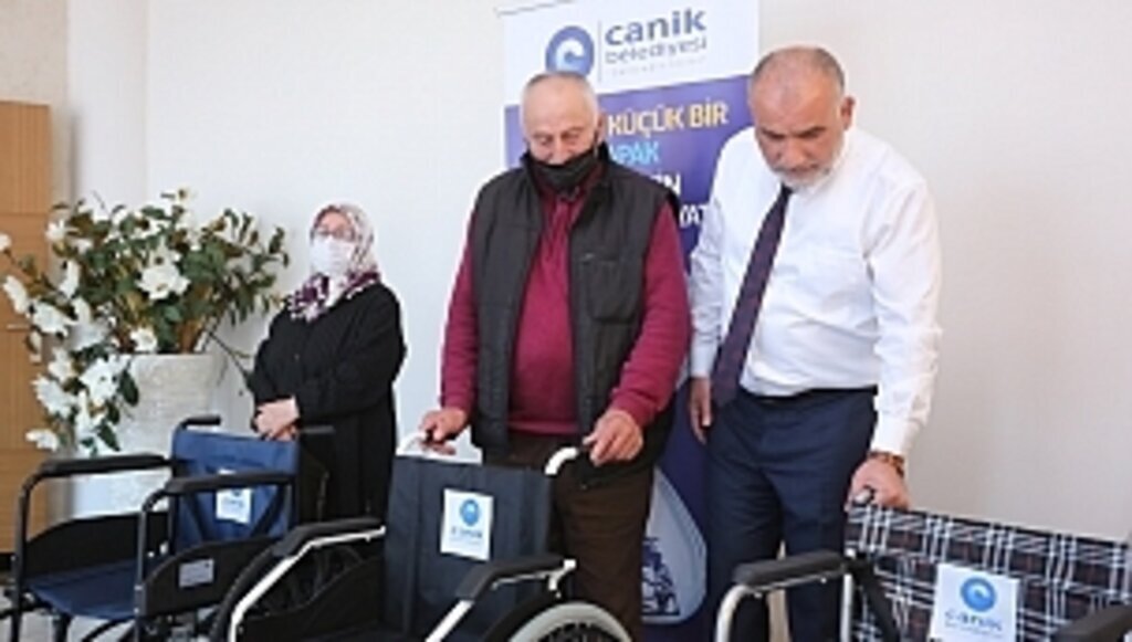 Canik Belediyesi engelli vatandaşlara umut oluyor