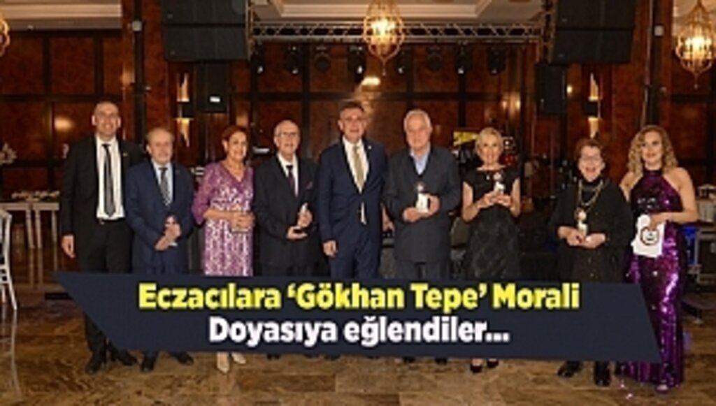 Eczacılara 'Gökhan Tepe' Morali.. Doyasıya eğlendiler…