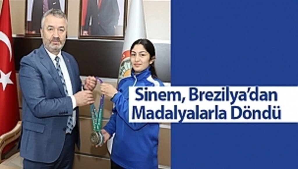 Sinem, Brezilya’dan Madalyalarla Döndü