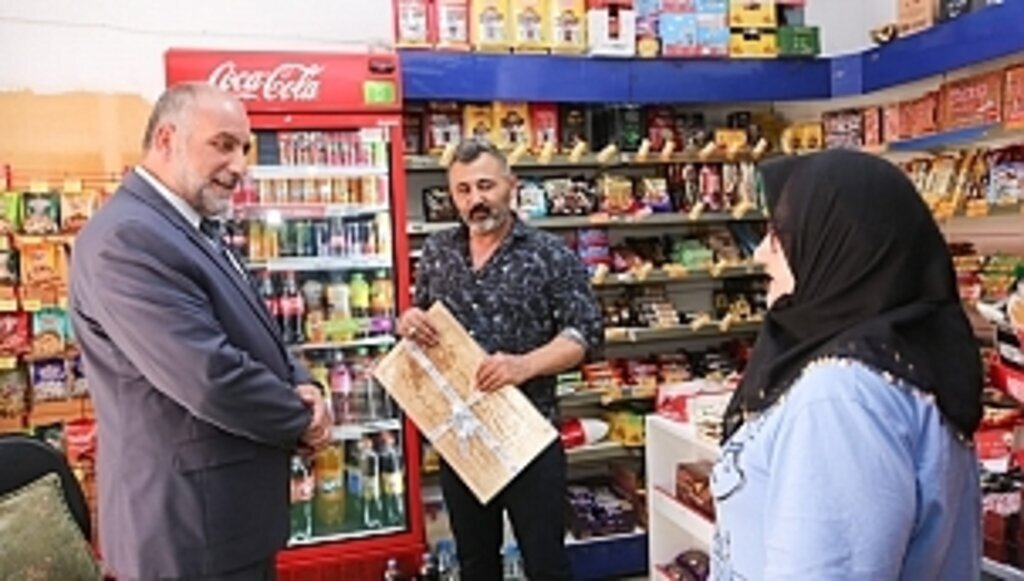 Başkan Sandıkçı’dan Esnafa Ziyaret