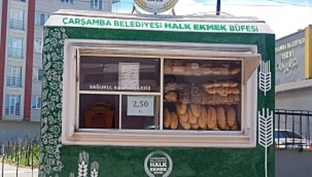 ÇARŞAMBA BELEDİYESİ’NDEN HALK EKMEK HİZMETİ