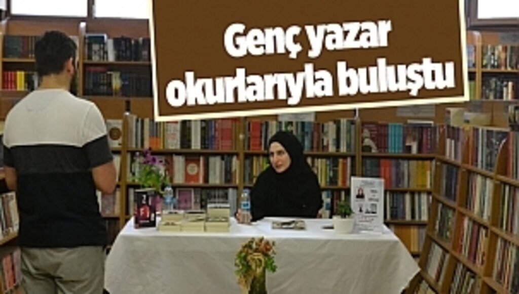 Genç yazar okurlarıyla buluştu Selamet’te imza günleri devam ediyor
