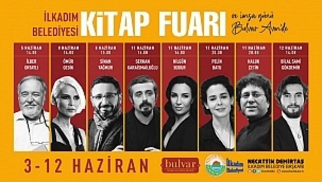 İLKADIM’DA KİTAP FUARI 10 GÜN BOYUNCA KAPILARI AÇIK TUTACAK