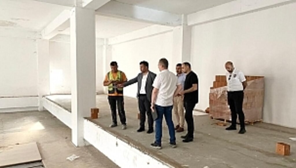 TÜRKİYE’DE İLK OLACAK KÜTÜPHANENİN ÇALIŞMALARI ÇARŞAMBA’DA SÜRÜYOR