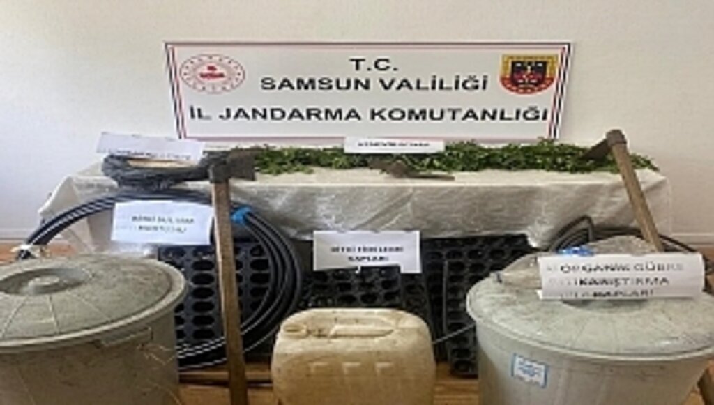 Samsun'da 18 uyuşturucu olayında 24 şüpheli gözaltına alındı