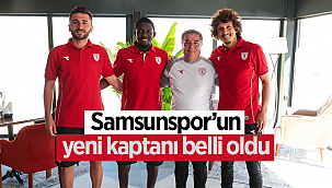 Samsunspor’un yeni kaptanı belli oldu