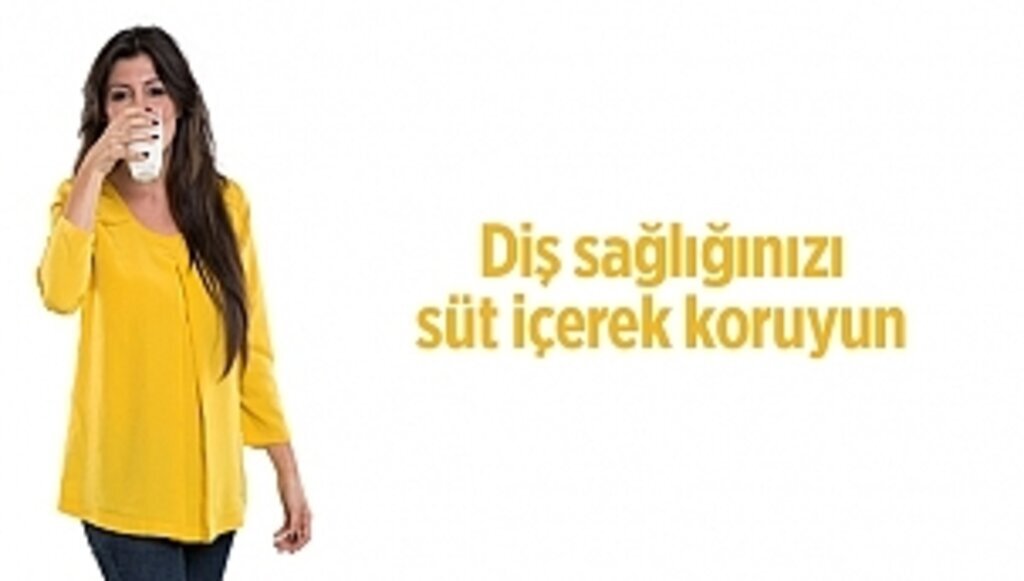 Diş sağlığınızı süt içerek koruyun
