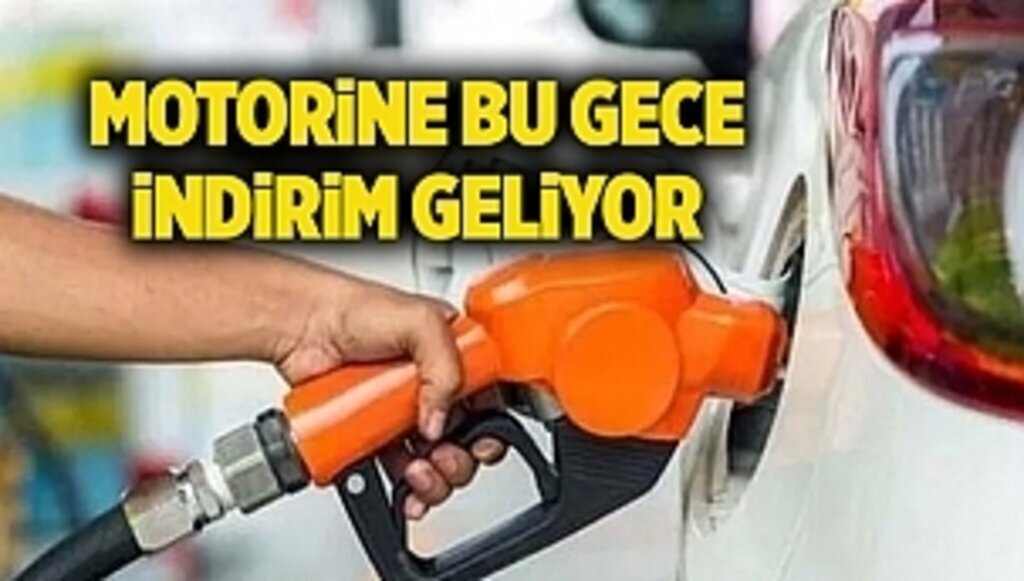 Motorine bu gece indirim geliyor