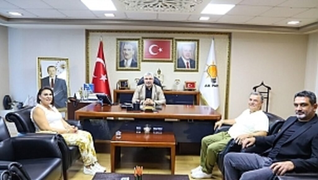 Samsunspor'dan AK Parti'ye ziyaret