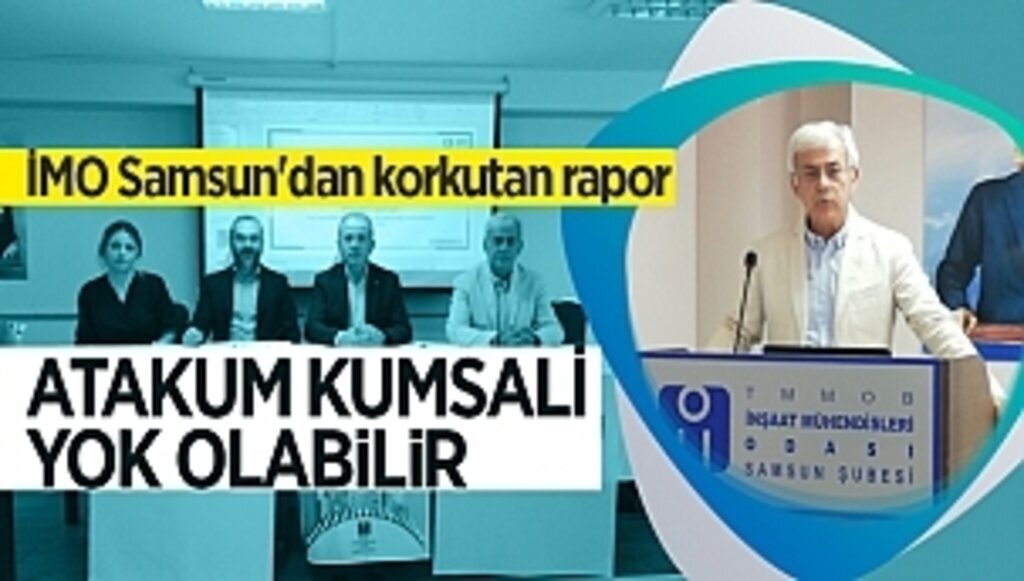 İMO Samsun'dan korkutan rapor Atakum kumsalı yok olabilir