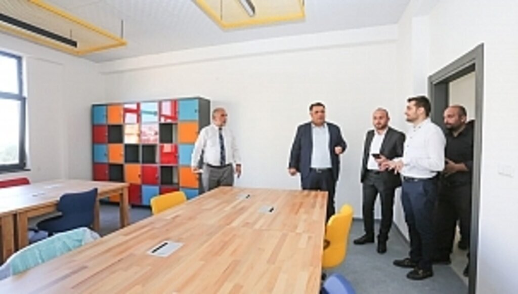 Milletvekili Kaya ve Başkan Sandıkçı Canik Özdemir Bayraktar Keşif Kampüsü'nde