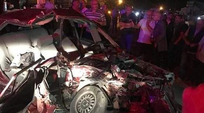 Samsun'da feci kaza  2 ölü, 4 yaralı