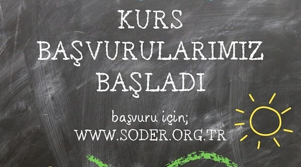 SODER'de kurs başvuruları için çağrı