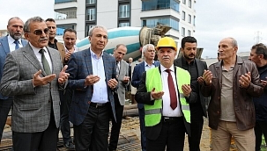 İlkadım Belediyesi Hasta Refakatçi Evi’nin temeli atıldı