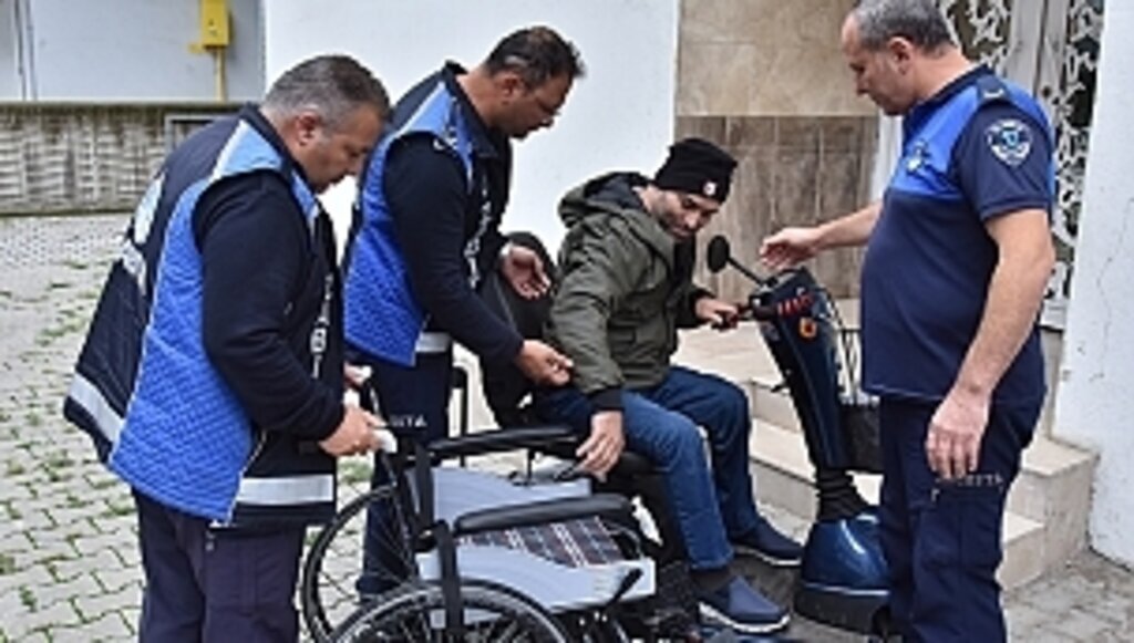 Tekkeköy’de zabıtadan örnek davranış