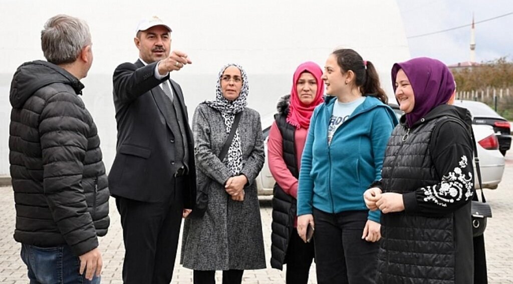 Başkan Kılıç’tan kursiyerlere ziyaret
