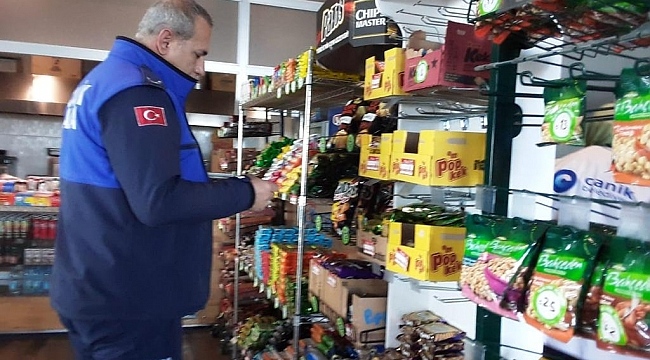 Canik zabıtasından nokta denetim