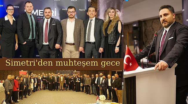 Simetri'den muhteşem gece