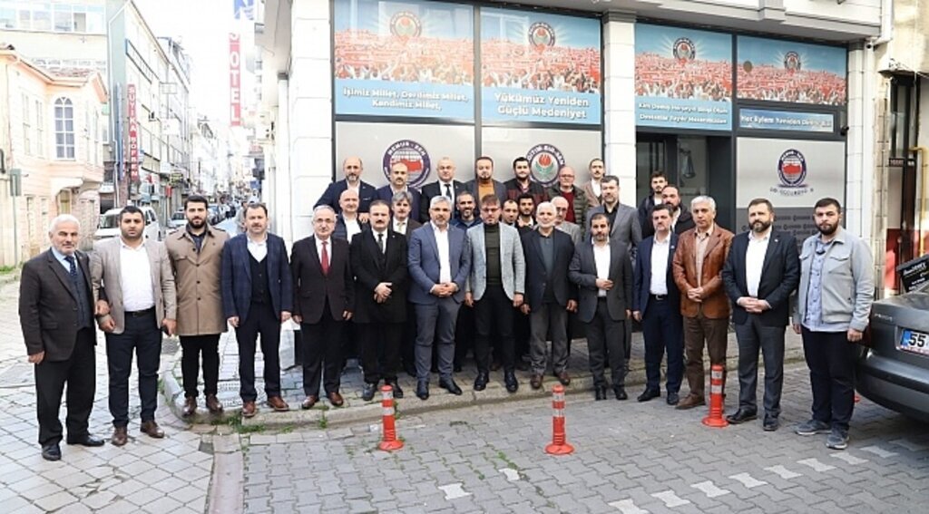 BAŞKAN AKSU: SAMSUN COŞKU VE HEYECAN İÇİNDE ERDOĞAN'I BEKLİYOR