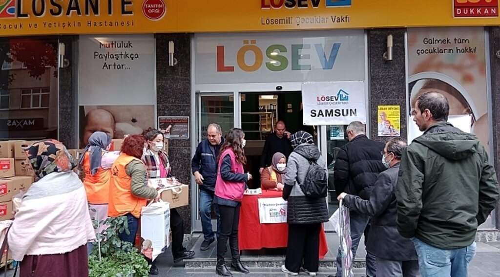 LÖSEV 'MUTLU ET' SAMSUN'DA