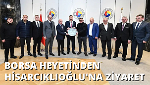 Borsa'dan Hisarcıklıoğlu'na ziyaret