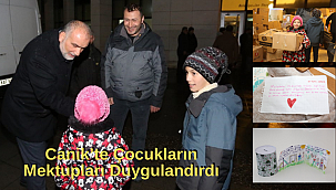 Canik’te Çocukların Mektupları Duygulandırdı