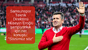 Hüseyin Eroğlu şampiyonluk için net konuştu: 