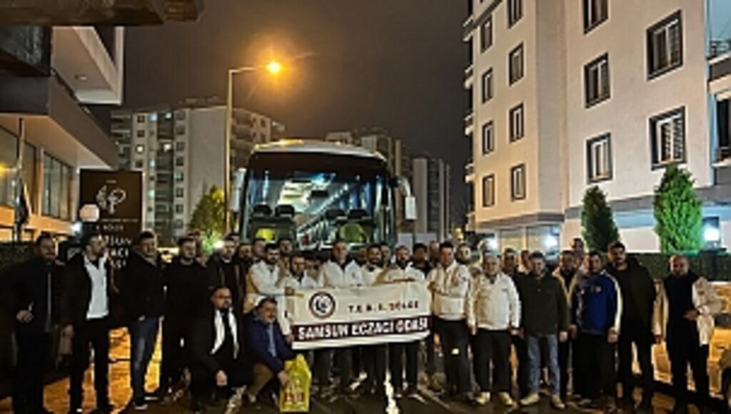 Samsunlu eczacılar Kahramanmaraş'ta