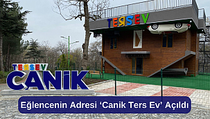Baş döndüren eğlencenin merkezi  ‘Canik Ters Ev’ açıldı