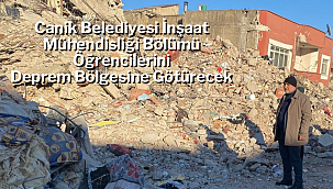 Canik Belediyesi Öğrencileri Deprem Bölgesine Götürüyor