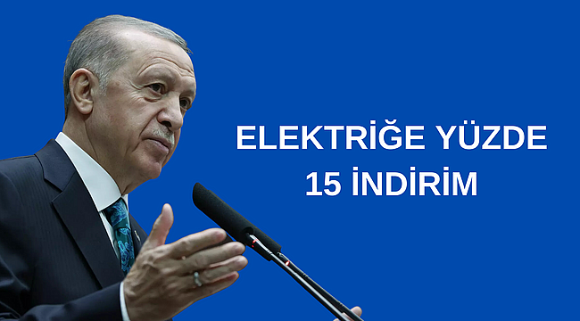 Elektrikte nisan ayından itibaren yüzde 15 indirime gidilecek